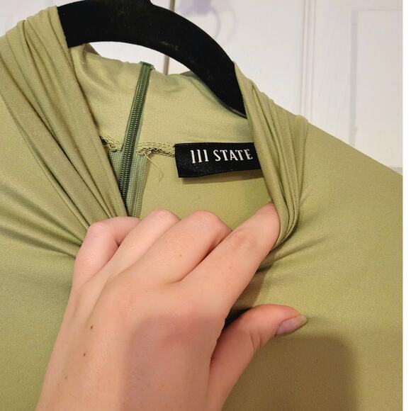 111 State, Me | Double Lined Silky Workout Running Yoga Long Sleeve Shirt - Picture 6 of 6